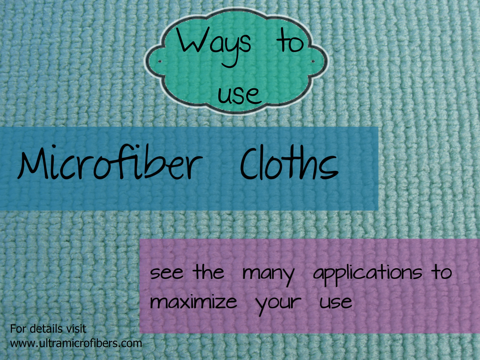 How To Use Microfiber Cleaning Cloths & Mops, Instructions